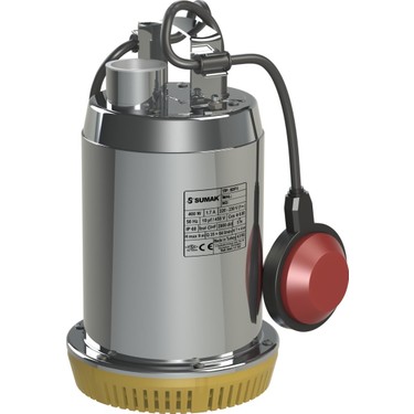 SDF 6 PASLANMAZ GÖVDELİ DALGIÇ POMPA